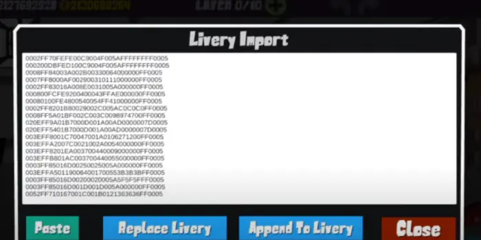  list of FR Legends Latest Livery codes key Takeaways