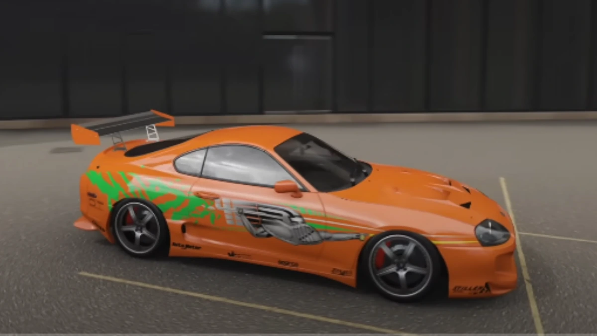 FR Legends Mod APK Supra 1 MK4 in FR Legends Mod APK