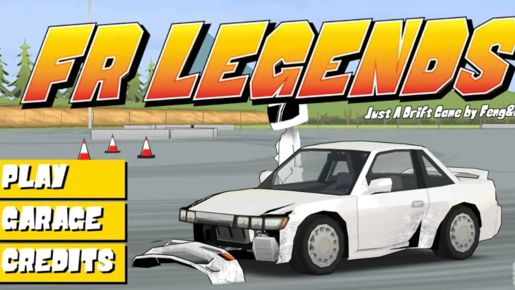 land on the home page of FR  Legends Mod iOS.